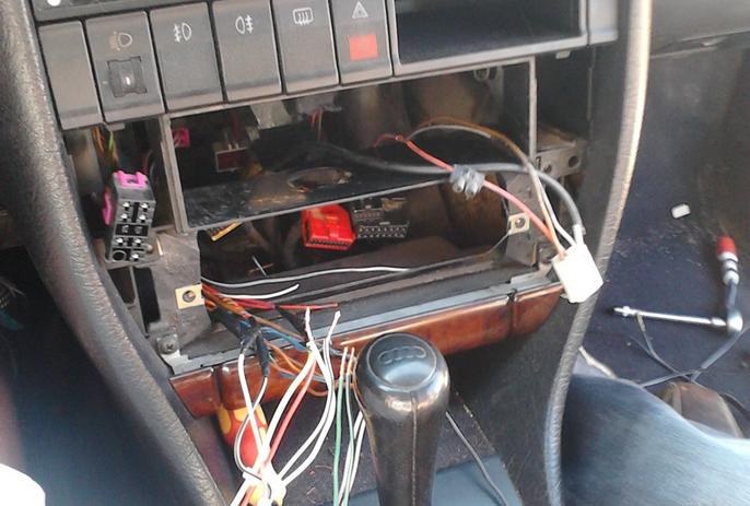 Замена автомагнитолы